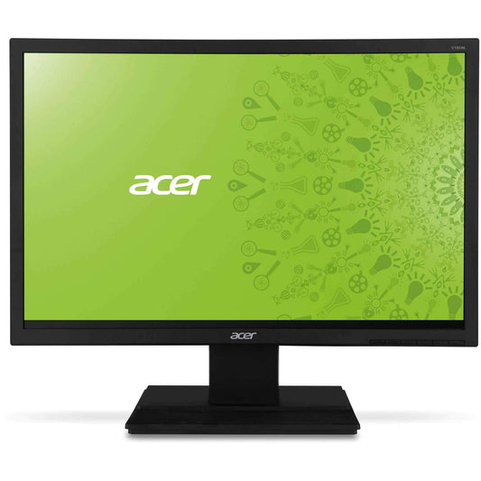 Acer V196Hql 18.5 Inch Hd Led Backlit LCD Monitor with Vga and Hdmi Port, Black