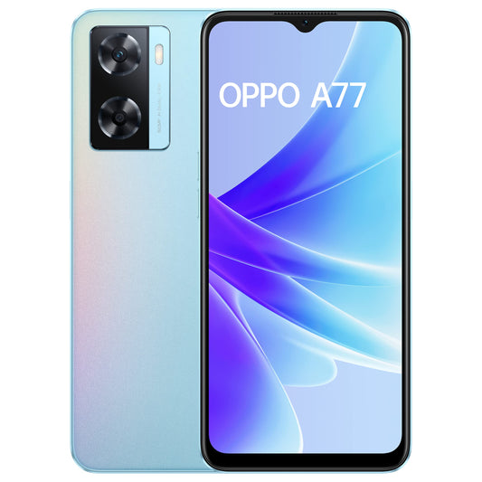 (Refurbished) OPPO A77 (Sky Blue, 4GB RAM, 128 Storage) with No Cost EMI/Additional Exchange Offers